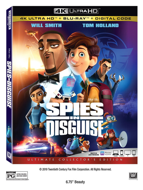 Spies in Disguise available on Blu-Ray