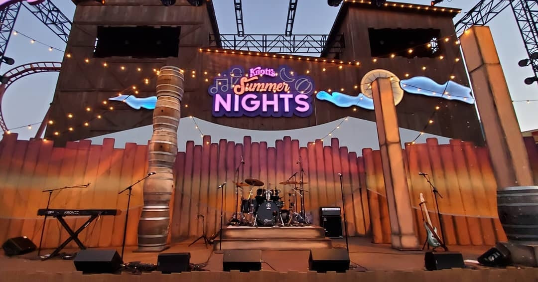 Backyard Style BBQ Party at Knott's Berry Farms: Knott's Summer Nights