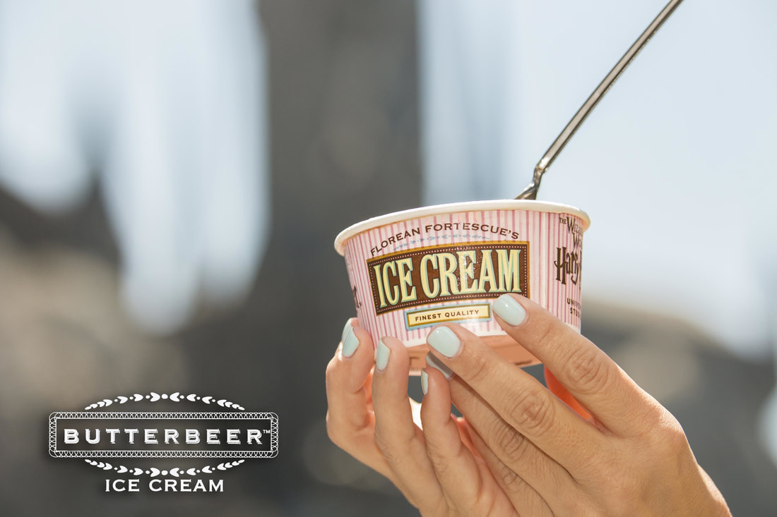 Butterbeer Ice cream At Universal Studios 